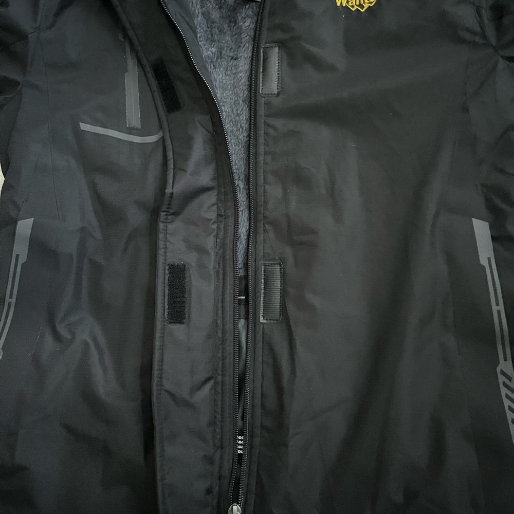 Wantdo Men's Waterproof Winter Jacket Warm Winter Coat Ski Jacket Hooded Sz M - Picture 6 of 9